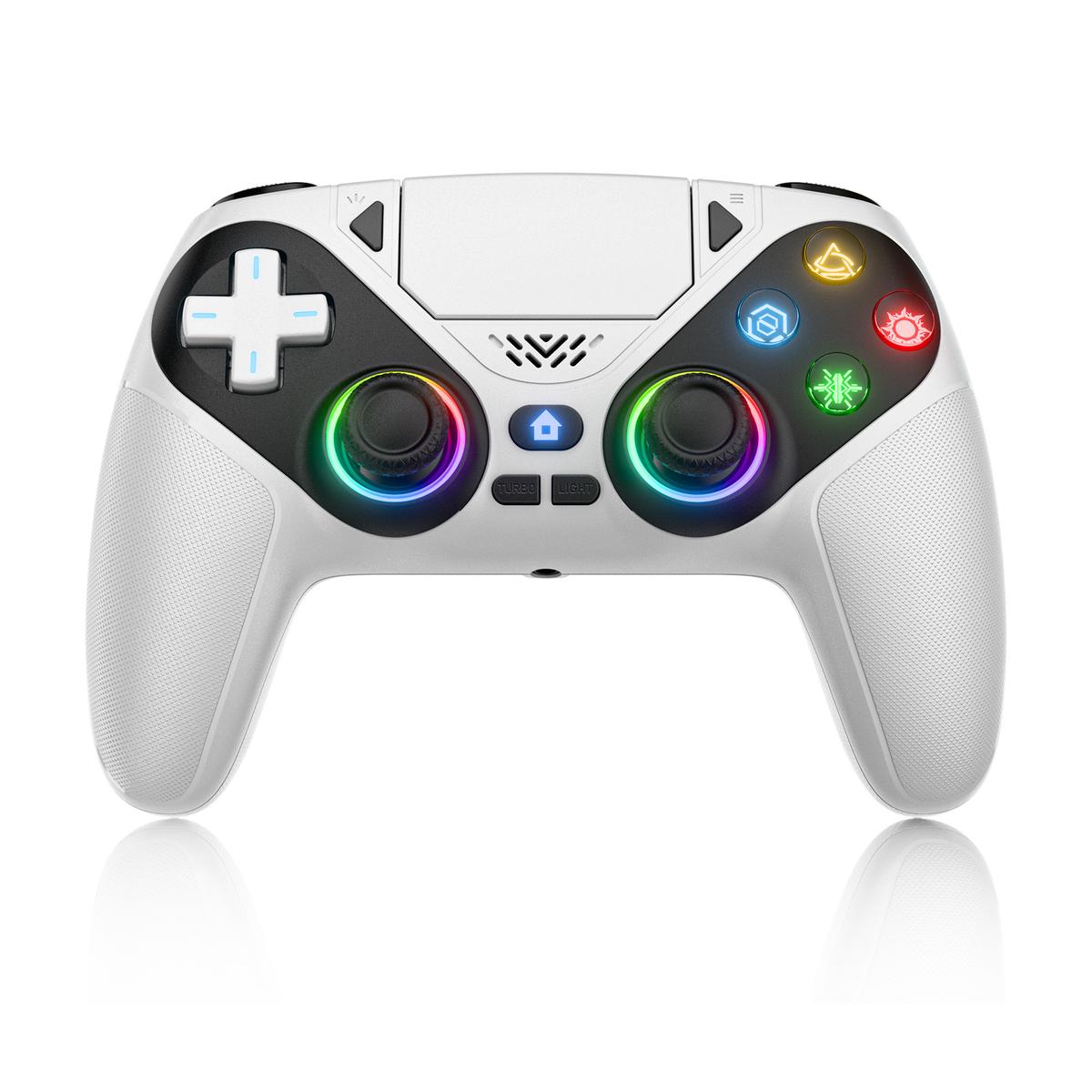 Wireless Pro Controller for PS5 – Anti-Drift, RGB LED, Dual Vibration, Motion Control, Programmable Buttons, 1000mAh Fast Charge  If you want a shorter, punchier version for TikTok or mo