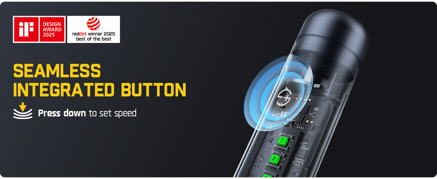 Mini Cordless Rotary Tool Kit, 5-Speed 25,000 RPM, 35 Accessories for Engraving, Sanding & DIY Crafts