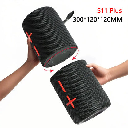 Portable 2-in-1 Bluetooth Speaker with Subwoofer, Travel Ready